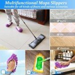 Microfiber Dust Mops Kit with Shoe Cover Dusters