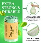 Eco-Friendly Compost Bags for Kitchen Bins - 50 Count