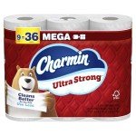 Charmin Ultra Strong Toilet Paper - 9 Mega Rolls