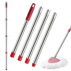 4-Section Replacement Handle for O Cedar Spin Mop