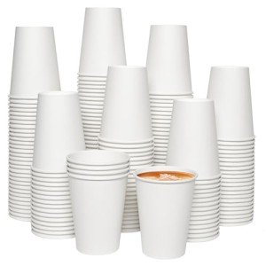 JOLLY CHEF 300 Pack 12 oz Disposable Coffee Cups