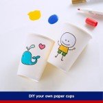 JOLLY CHEF 300 Pack 12 oz Disposable Coffee Cups