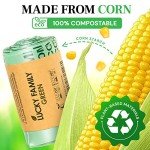 Eco-Friendly Compost Bags for Kitchen Bins - 50 Count