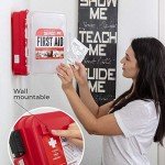 350-Piece Professional First Aid Kit for Home & Office