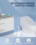 Leebein Electric Toilet Brush Set with Replacements