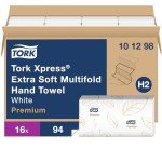Tork Extra Soft Multifold Hand Towels, 16 Packs