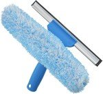 Unger 2-in-1 Window Squeegee and Scrubber Tool
