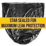 Heavy-Duty Black Trash Can Liners, 100 Pack