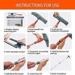 2-in-1 Telescopic Window Squeegee Cleaner