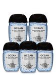 Ocean Men's Hand Sanitizer Gel 5pc Bundle