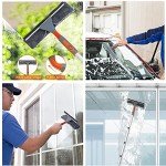 2-in-1 Telescopic Window Squeegee Cleaner