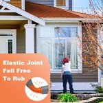 2-in-1 Telescopic Window Squeegee Cleaner