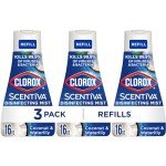 Clorox Scentiva Coconut Waterlily Disinfecting Mist 3-Pack