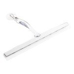 iDesign Zia 12" Bathroom Squeegee with Holder