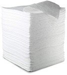 3M High Capacity Petroleum Sorbent Pads - White
