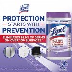 Lysol Antibacterial Disinfectant Wipes, 80 Count