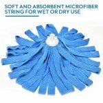 Matthew Microfiber Mop with Replacement Heads and Handle