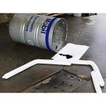 Oil-Only Absorbent Sock, 4’ x 3”, White, Pack of 10