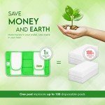 Swiffer-Compatible Reusable Microfiber Mop Pads - 2 Pack