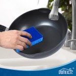 HOMEXCEL 12-Pack Non-Scratch Kitchen Cleaning Sponges