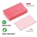 Heavy Duty Eco-Friendly Kitchen Sponges (6 Pack)