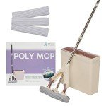 Poly Mop PVA Sponge Mop with Bucket and 3 Heads