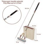 Poly Mop PVA Sponge Mop with Bucket and 3 Heads