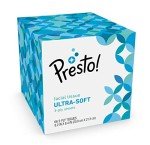 Presto! Ultra 3-Ply Facial Tissue, 66 Count