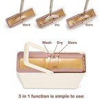 Poly Mop PVA Sponge Mop with Bucket and 3 Heads