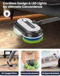 Blonex Cordless Electric Spin Mop with Spray