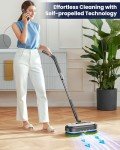 Blonex Cordless Electric Spin Mop with Spray