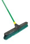 Quickie 24-Inch Multi-Surface Push Broom with Handle