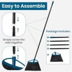 MAVRIZ Heavy Duty 3 Pack Outdoor Brooms