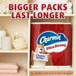 Charmin Ultra Strong Toilet Paper, 18 Mega Rolls