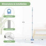 Microfiber Floor Mop Cleaning System with Pads