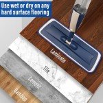 Wet Spray Mop with Refillable Bottle & Microfiber Pads