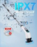 Cordless Electric Spin Scrubber for Bathroom Cleaning