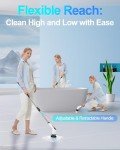 Cordless Electric Spin Scrubber for Bathroom Cleaning