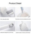 Kids' Mini Broom and Dustpan Set (White/Blue)