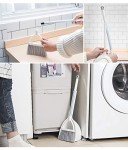 Kids' Mini Broom and Dustpan Set (White/Blue)