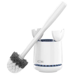 MR.SIGA Toilet Bowl Brush with Holder - White