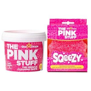 Stardrops Pink Stuff Cleaning Paste & Scrubber Bundle