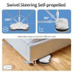 AlfaBot Cordless Spray Mop for Easy Cleaning