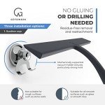 GÜTEWERK 11-Inch Black Shower Glass Squeegee