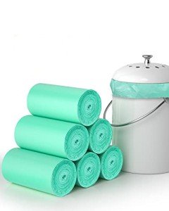 Compostable 1.2 Gallon Trash Bags – 150-Pack