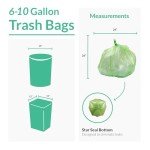 Eco-Friendly Biodegradable Trash Bags, 150 Count