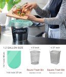 Compostable 1.2 Gallon Trash Bags – 150-Pack