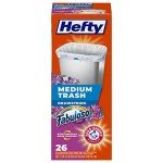 Hefty 8 Gallon Trash Bags with Fabuloso Scent