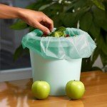 Compostable 1.2 Gallon Trash Bags – 150-Pack