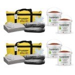 FlashDry Complete Portable Spill Kit - Yellow Duffle